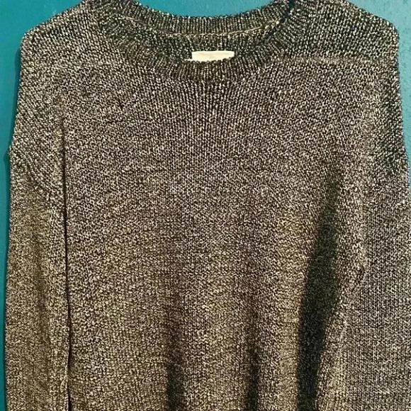 Lou & Grey Black and White Tunic Sweater - Picture 5 of 6